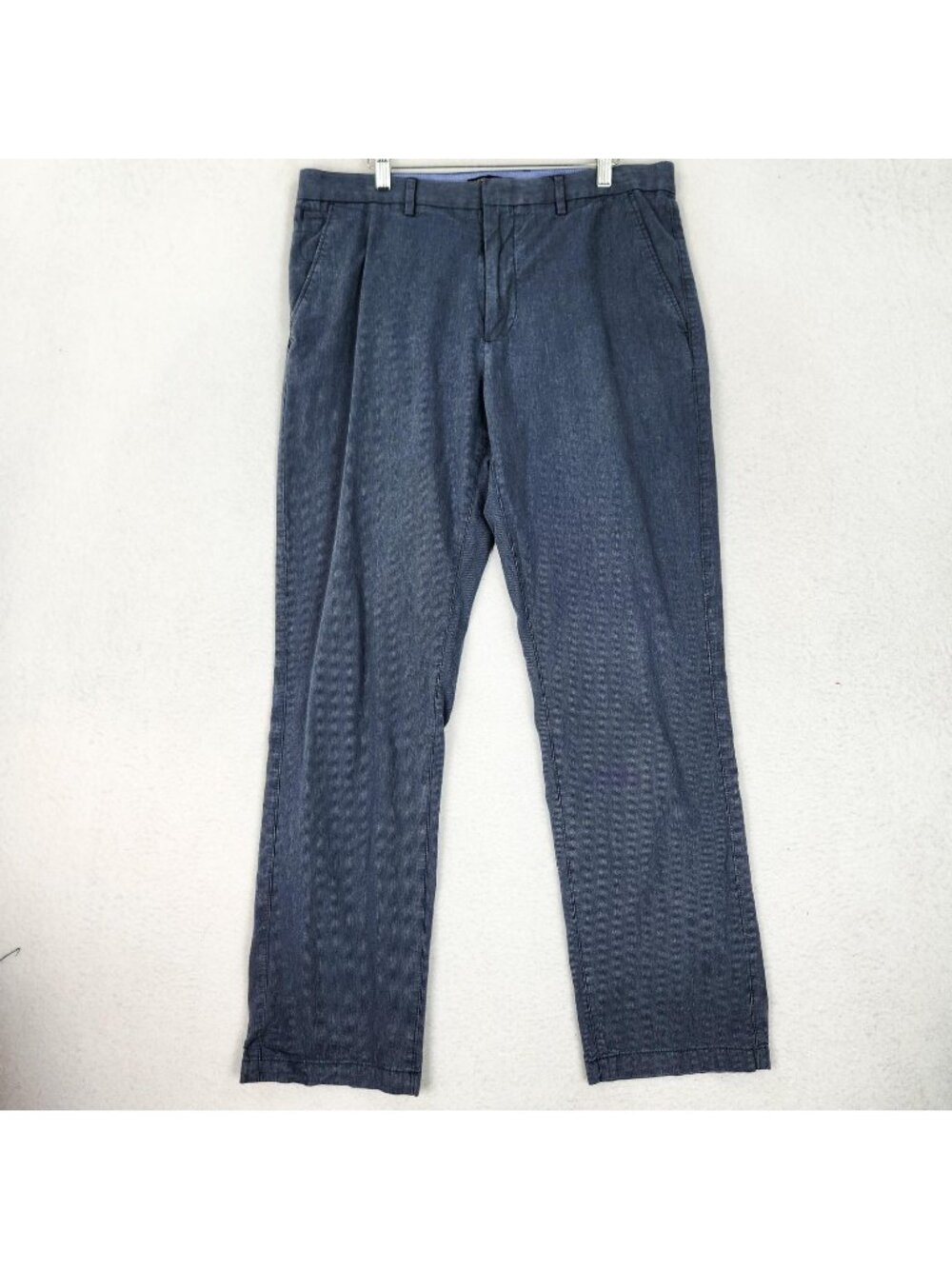 Banana Republic Pants Mens 36x34 Blue Gray Kentfield Chino Cotton Straight Leg